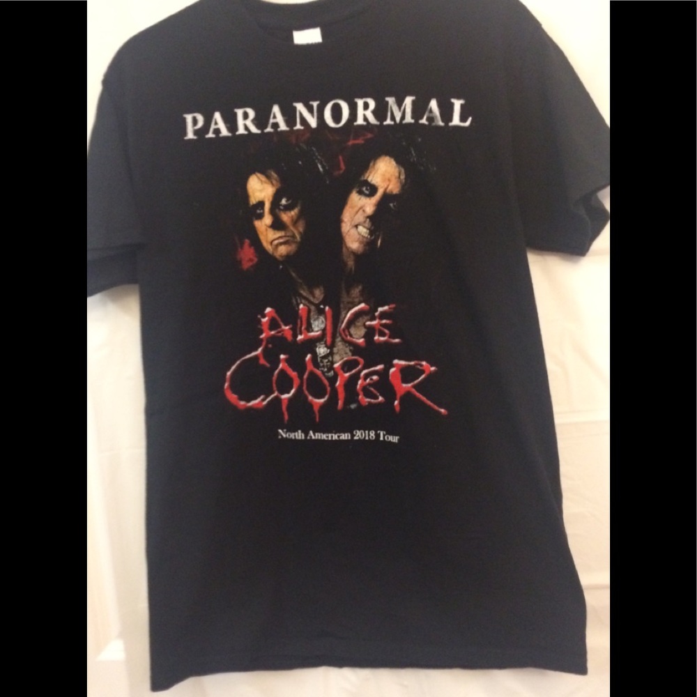 Mens Alice Cooper Concert T Shirt Size Medium